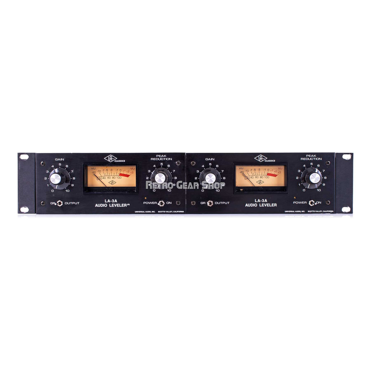 Universal Audio LA-3A Reissue Stereo Pair Leveling Amplifier Vintage ...