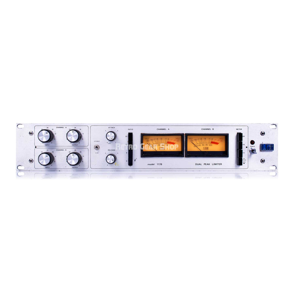 Urei 1178 Dual Peak Stereo Limiter Compressor Vintage Rare