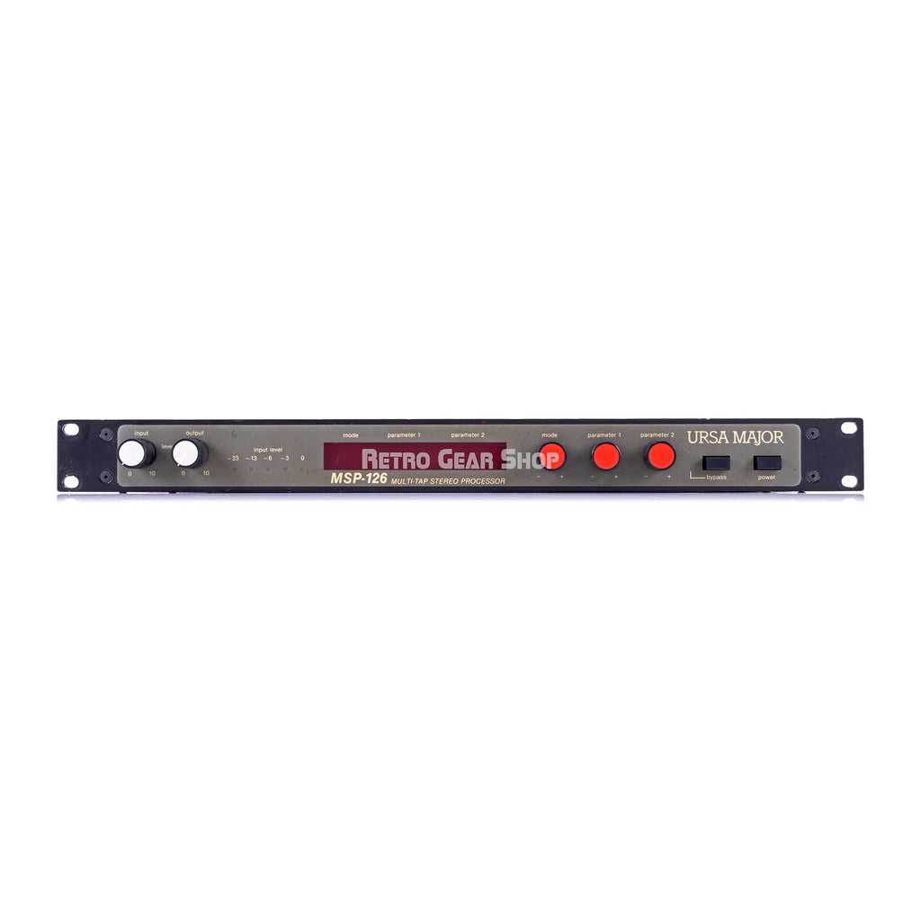 Ursa Major MSP-126 Multi-Tap Stereo Processor Vintage Rare MSP126