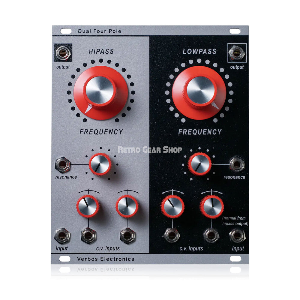 Verbos Electronics Dual Four Pole Eurorack Module