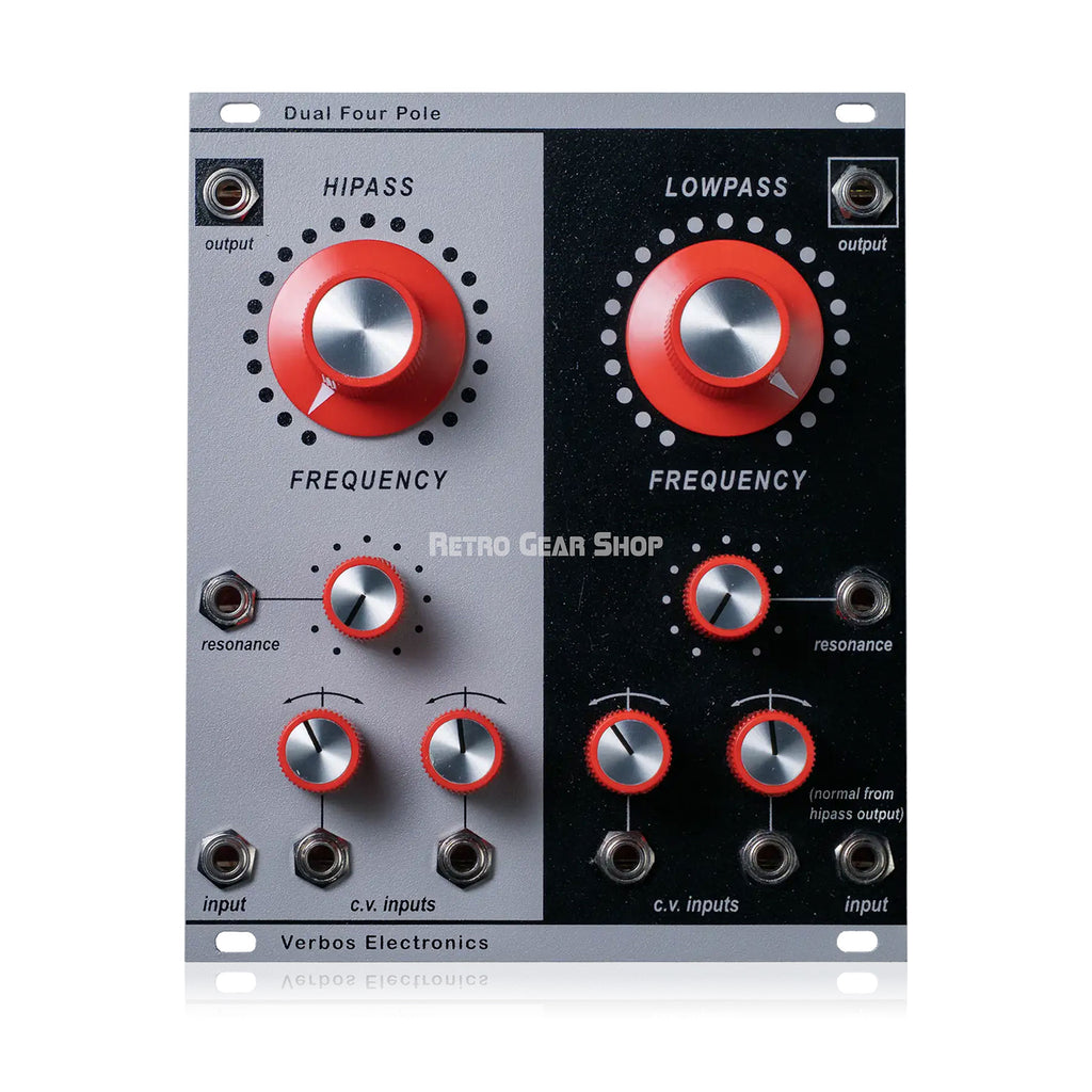 Verbos Electronics Dual Four Pole Eurorack Module