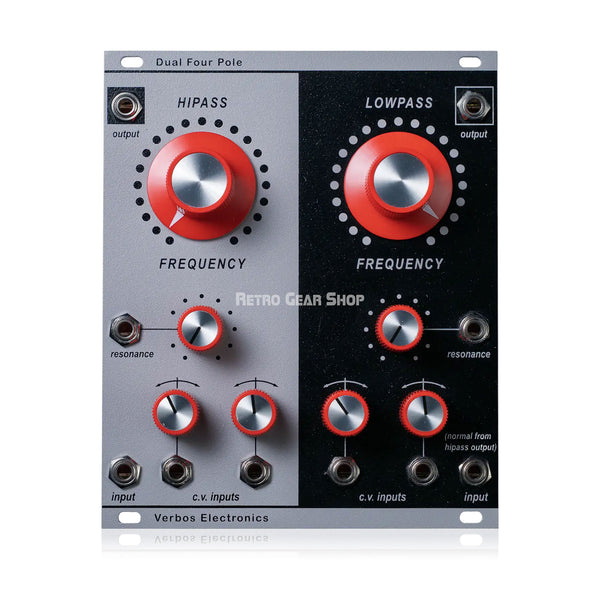 Verbos Electronics Dual Four Pole Eurorack Module