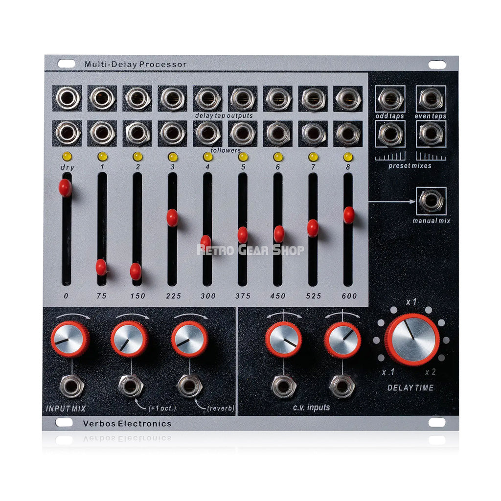 Verbos Electronics Multi-Delay Processor Eurorack Module