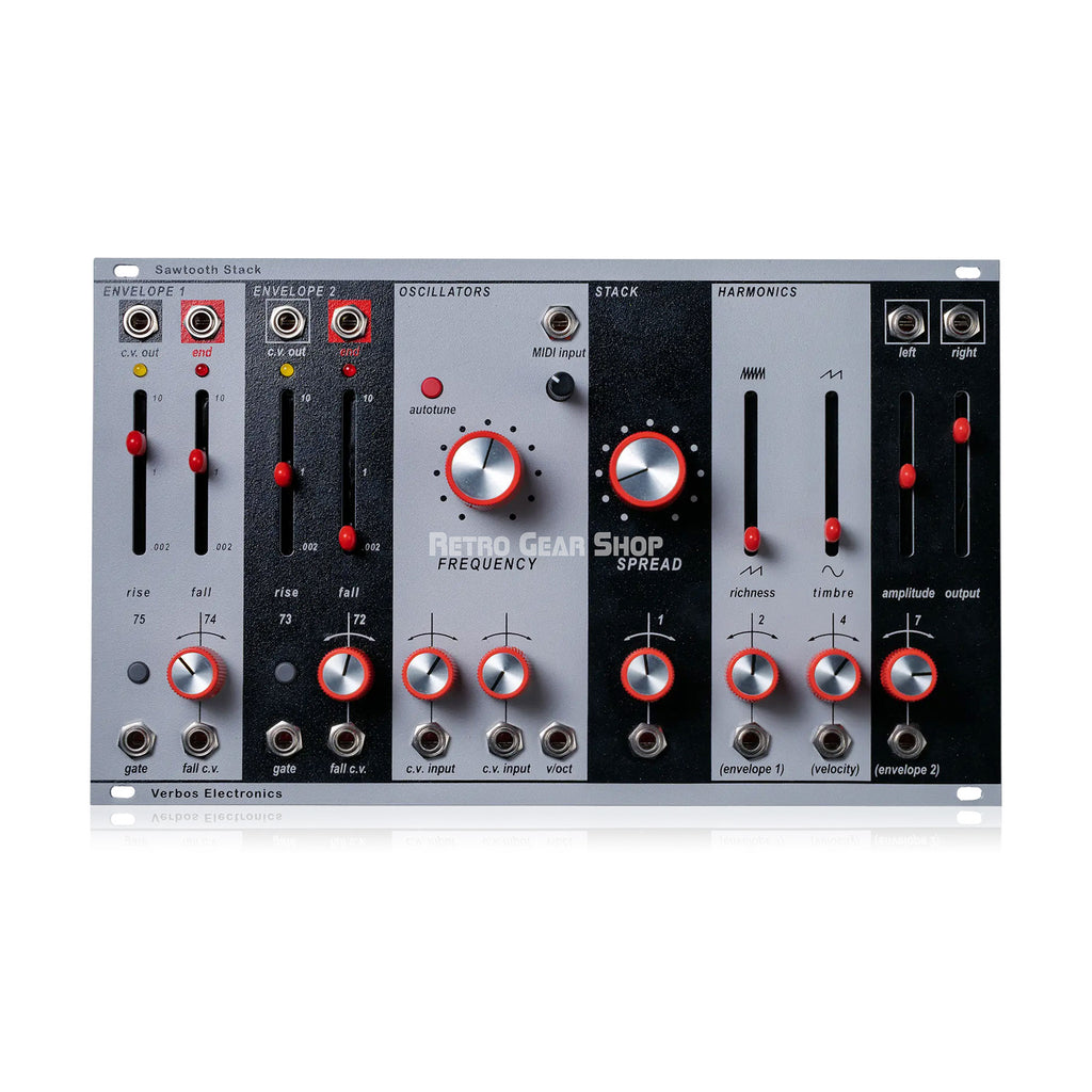 Verbos Electronics Sawtooth Stack Eurorack Module