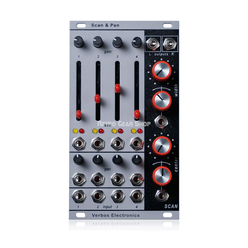 Verbos Electronics Scan & Pan Eurorack Module