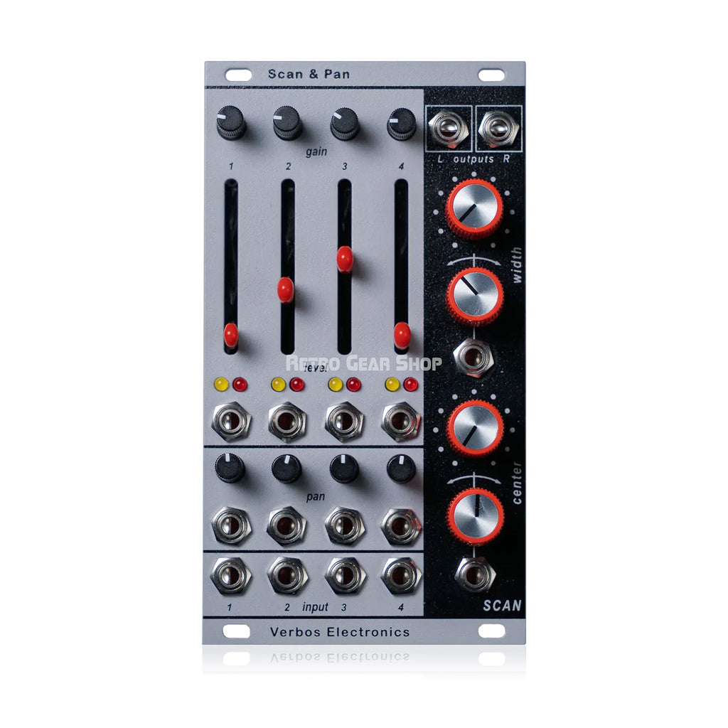 Verbos Electronics Scan & Pan Eurorack Module