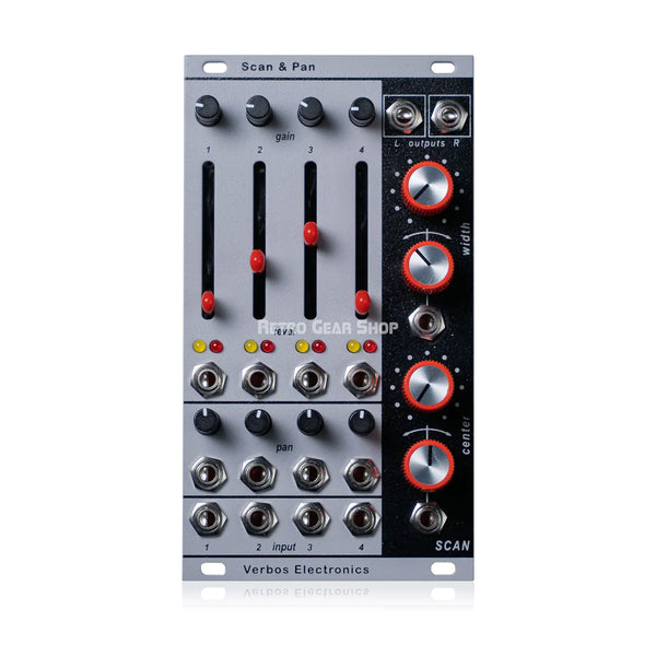 Verbos Electronics Scan & Pan Eurorack Module