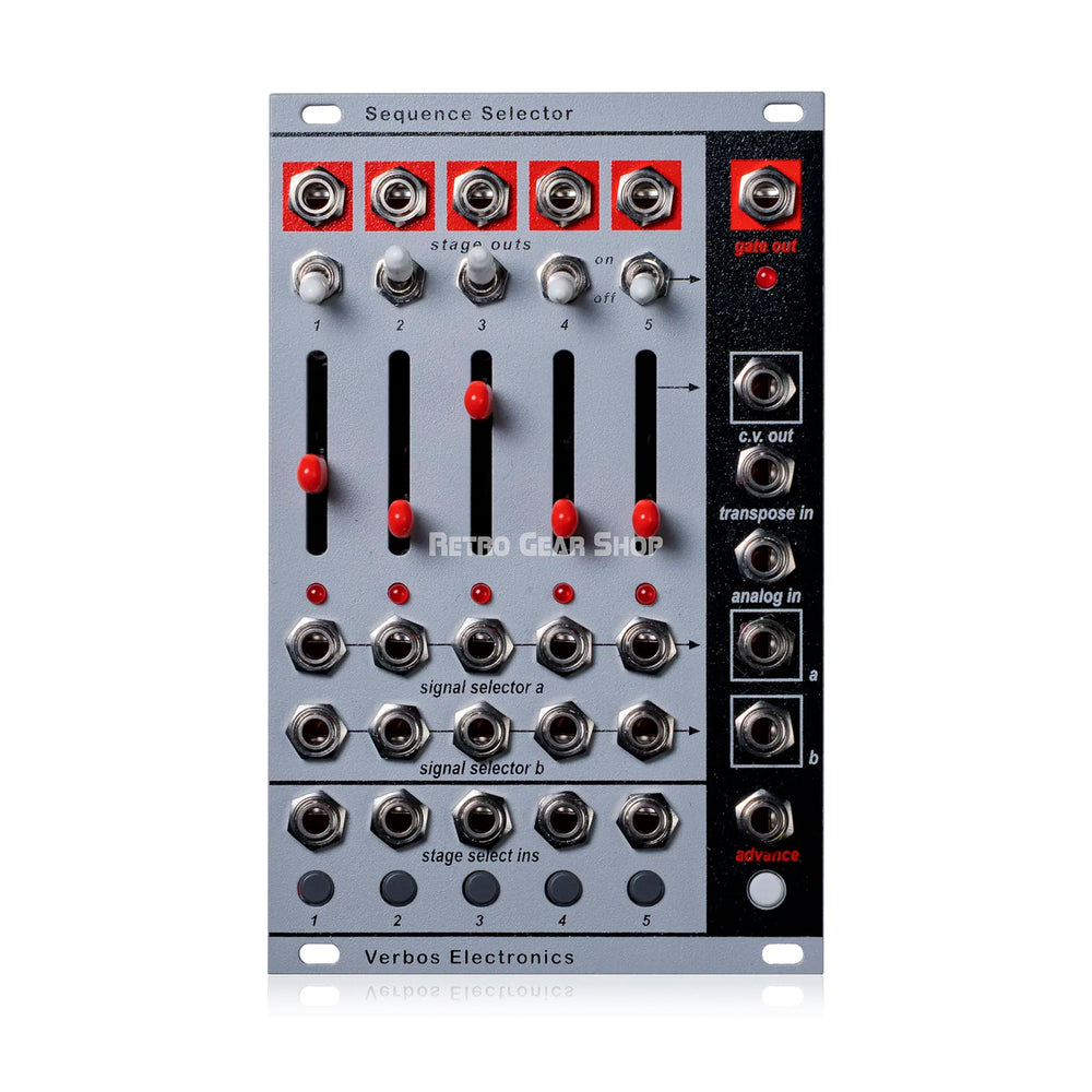 Verbos Electronics Sequence Selector Eurorack Module