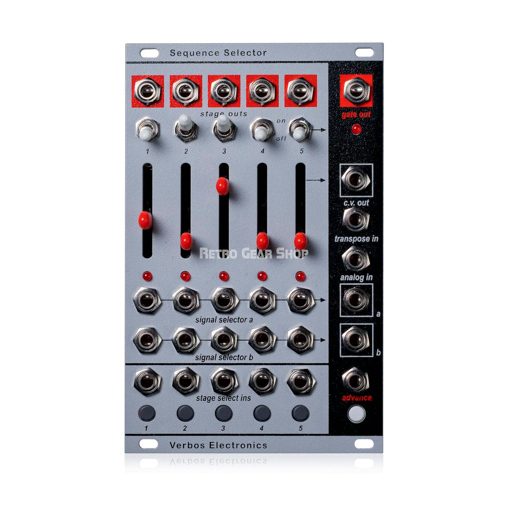 Verbos Electronics Sequence Selector Eurorack Module