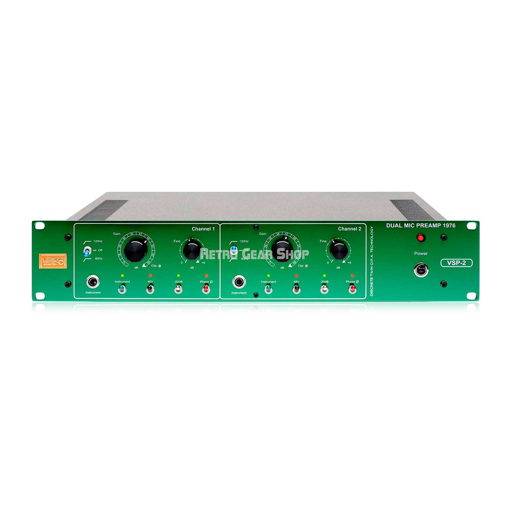 Vertigo Sound VSP-2 Dual Mic Preamp