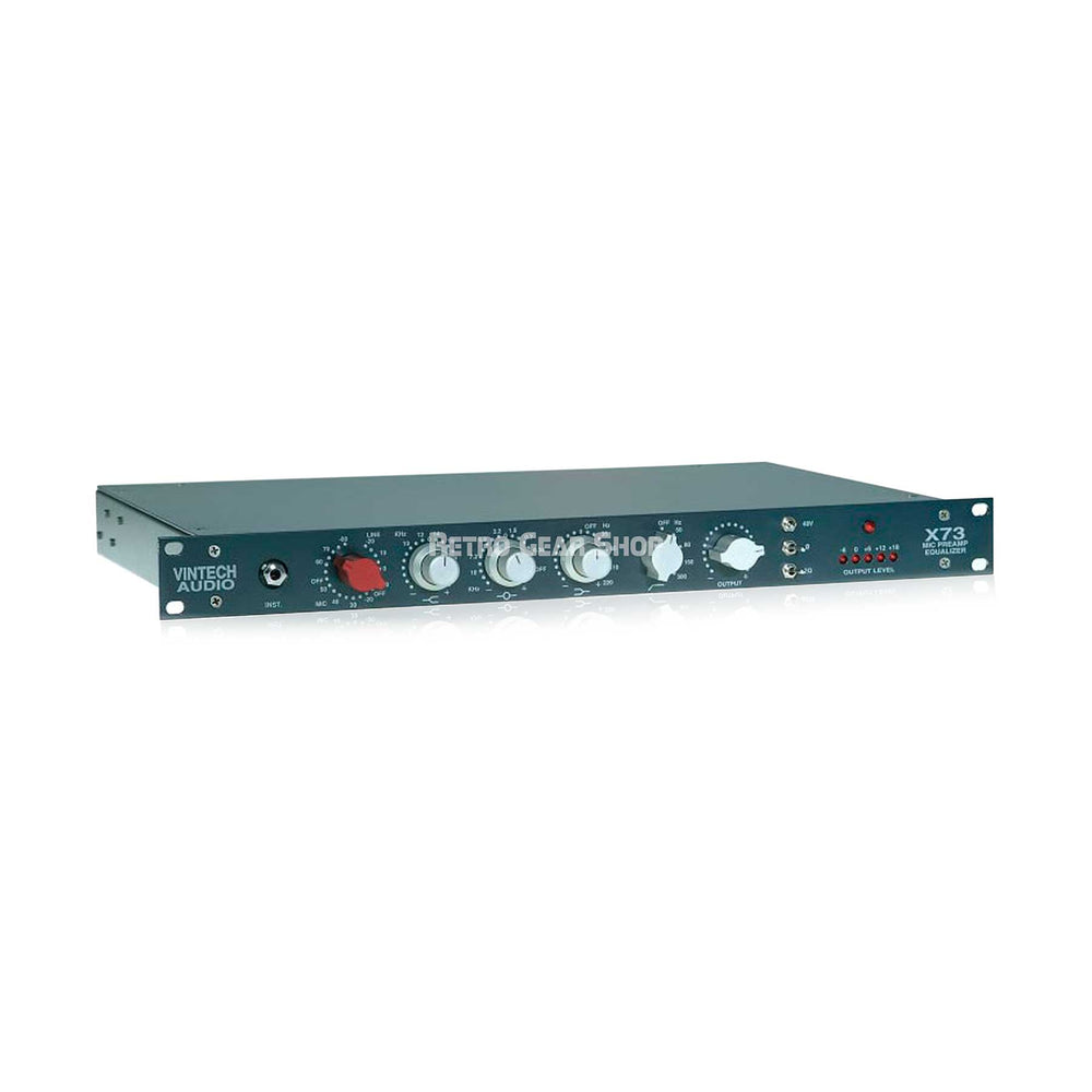 Vintech Audio X73 Balanced Microphone Preamplifiers with Equalizer