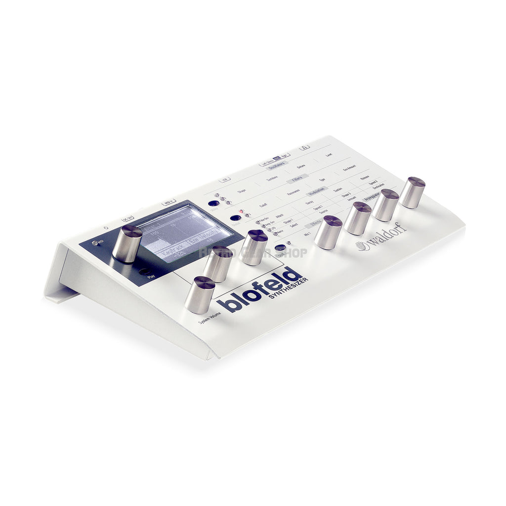 Waldorf Audio Blofeld Desktop Synthesizer White