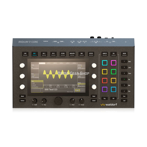 Waldorf Audio Iridium Core Polyphonic Desktop Synthesizer