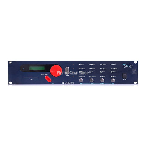 Waldorf Microwave Synth Rackmount Wavetable Synthesizer Vintage Rare