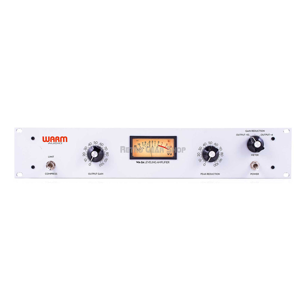 Warm Audio WA-2A Tube Optical Compressor Limiter Silver