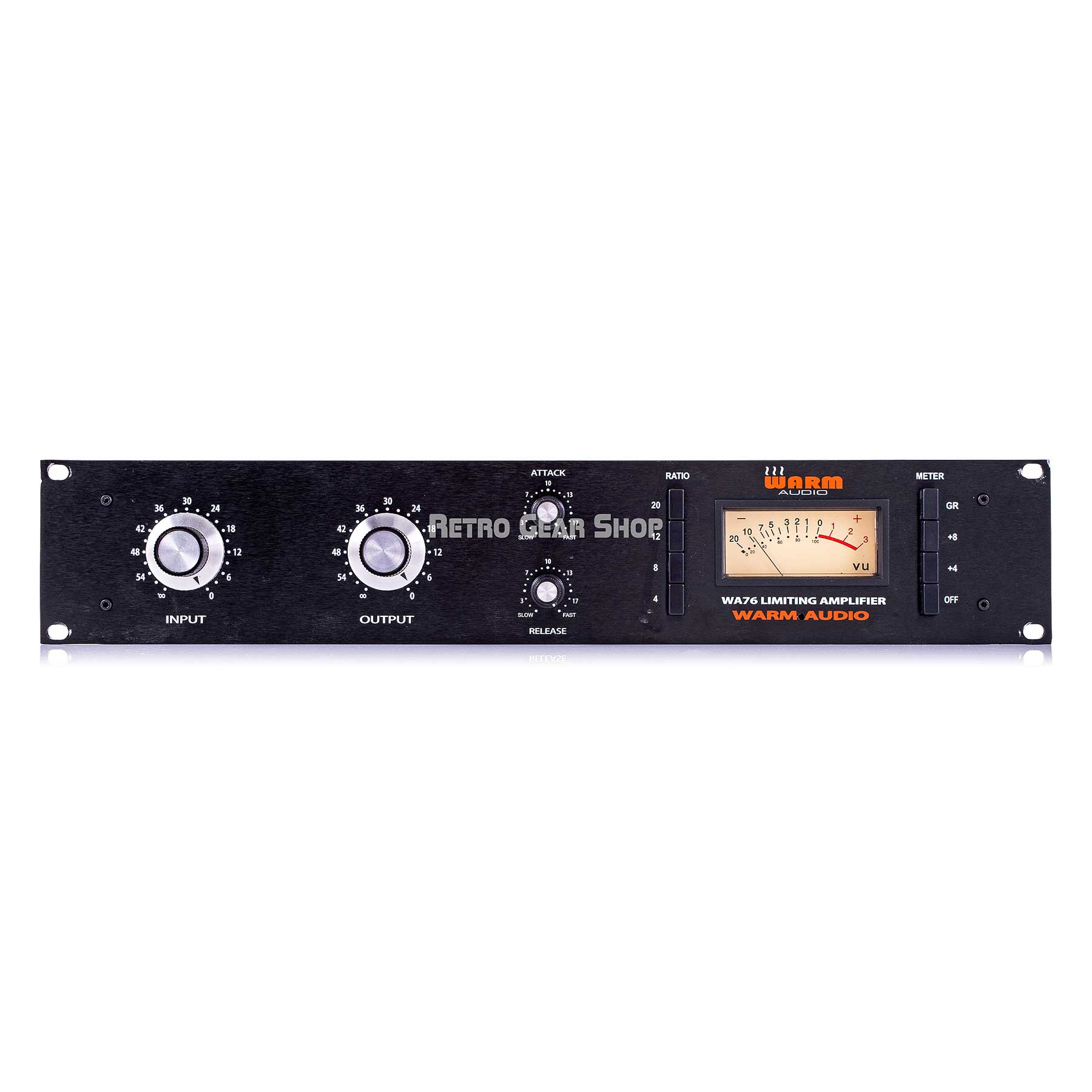 Warm Audio WA76 Single Channel Discrete Compressor Black – Retro