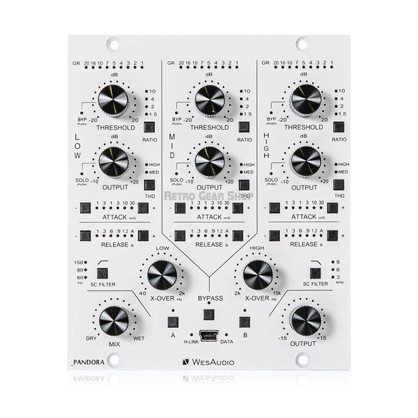 WesAudio _PANDORA ng500 Multiband Compressor with Digital Recall