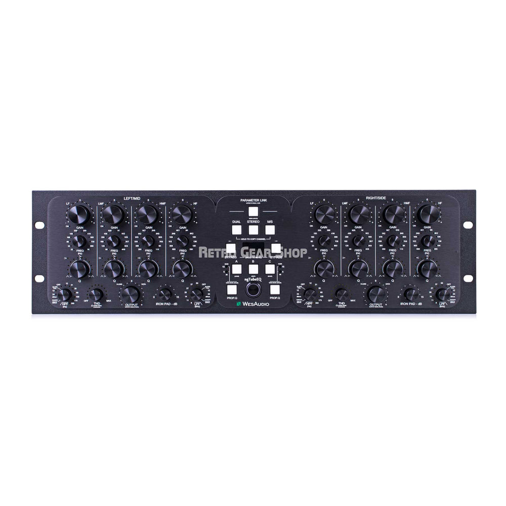 WesAudio ngTubeEQ Tube Equalizer with Digital Recall and Automation Open-Box Used Mint