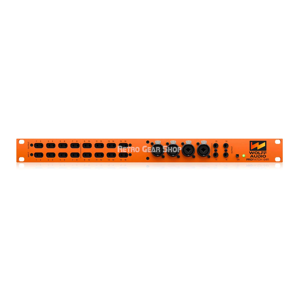 Wolff Audio ProPatch 64R 64-Point Digitally Controlled Analog Patchbay (32 in / 32 out)