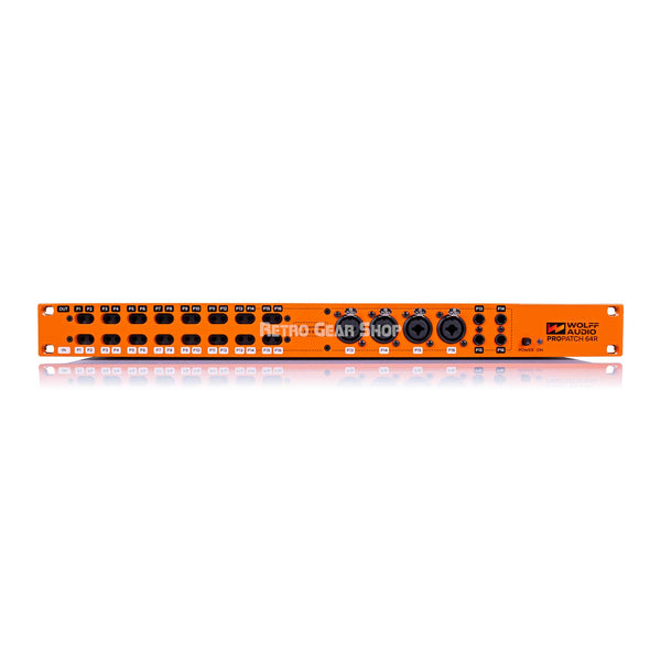 Wolff Audio ProPatch 64R 64-Point Digitally Controlled Analog Patchbay (32 in / 32 out)
