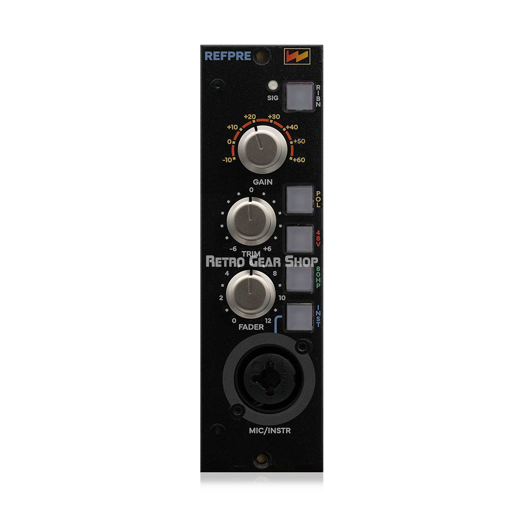 Wolff Audio RefPre 500 Series Reference Microphone Preamp