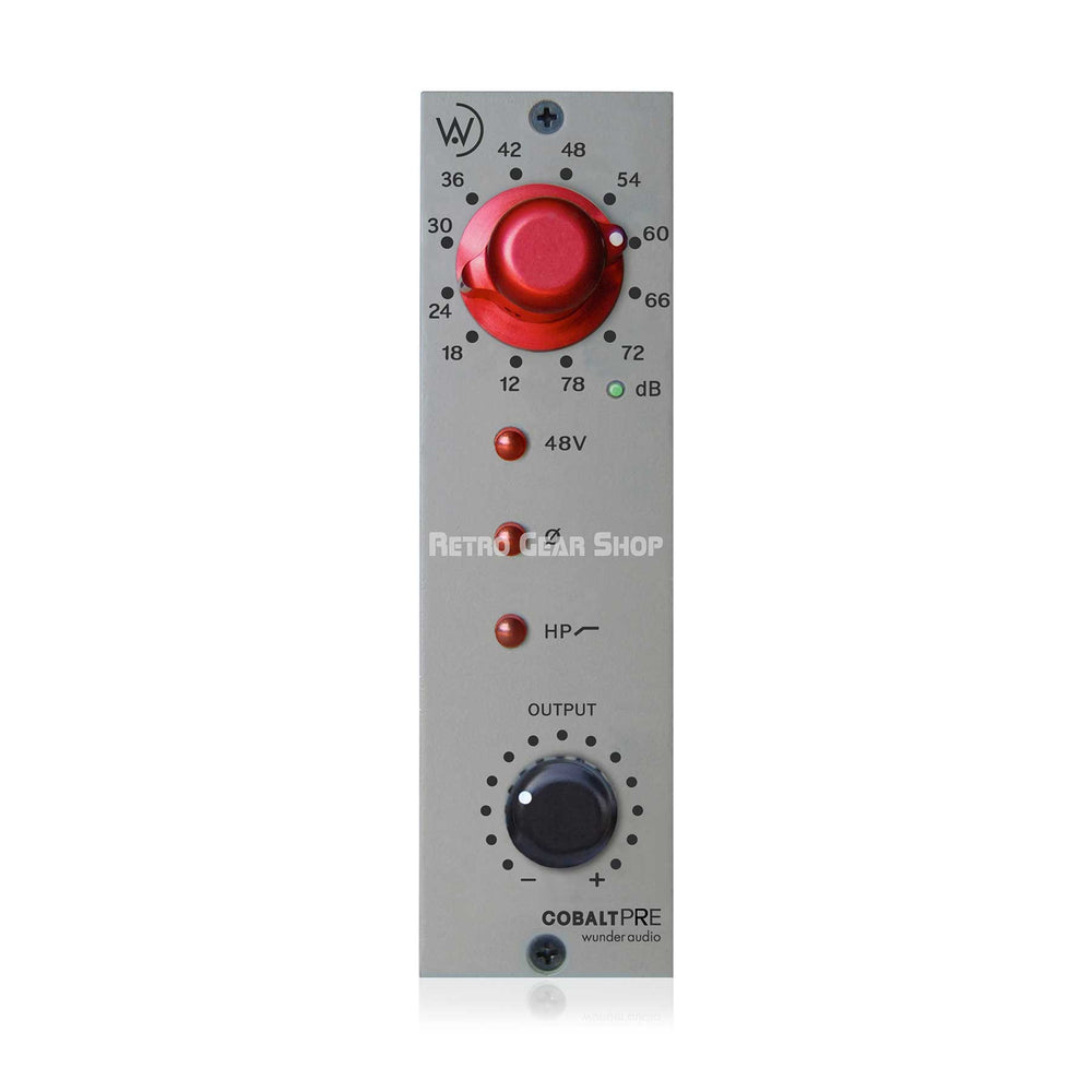 Wunder Audio Cobalt 500 Series Preamplifier