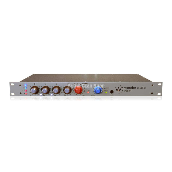 Wunder Audio PEQ4R 19” 1U Rack Mount Preamp / EQ