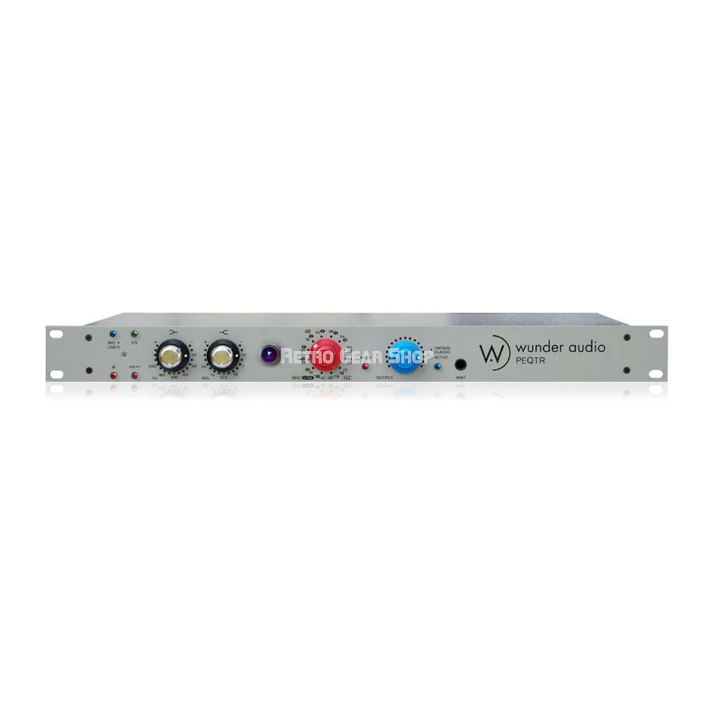 Wunder Audio PEQTubeR 19” 1U Preamp / EQ