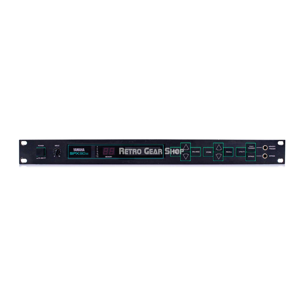 Yamaha SPX-90II Digital Multi-Effect Sound Processor– Retro Gear Shop