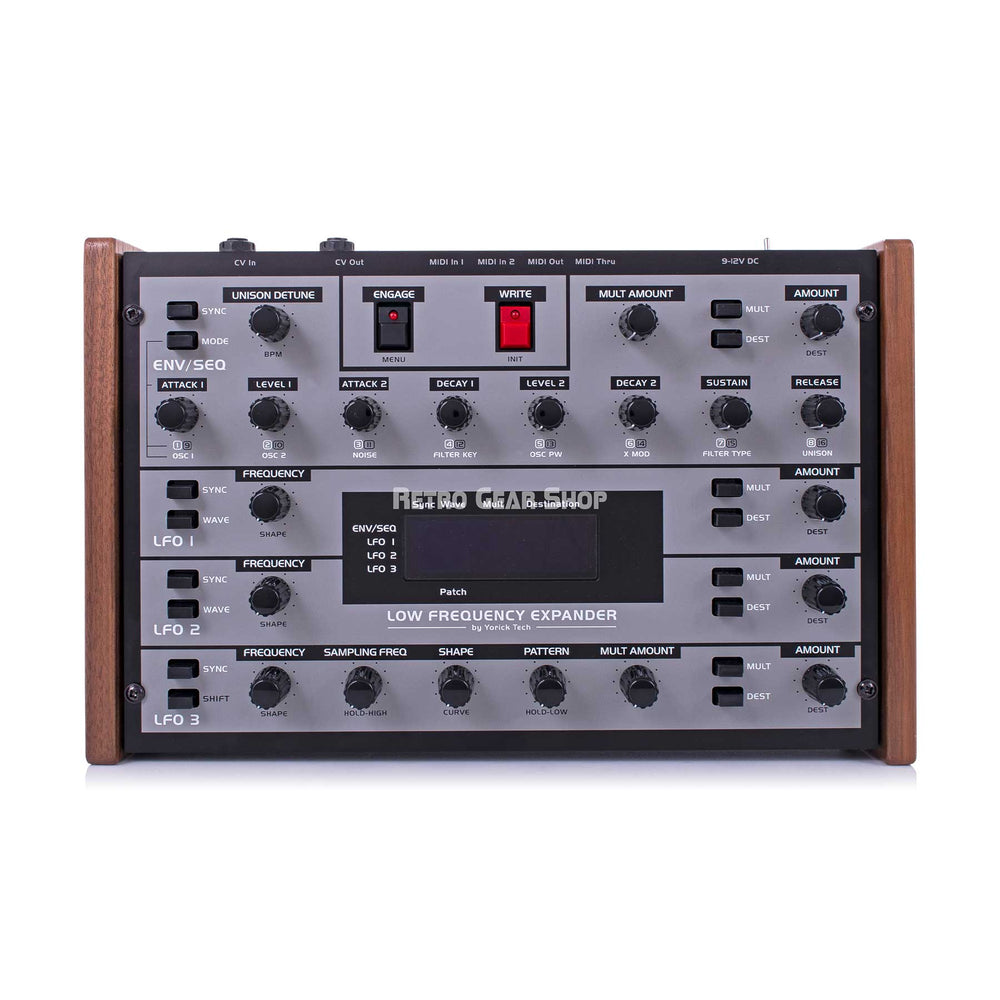Yorick Tech LFE Low Frequency Expander Wood Cheeks 1/4" CV Out