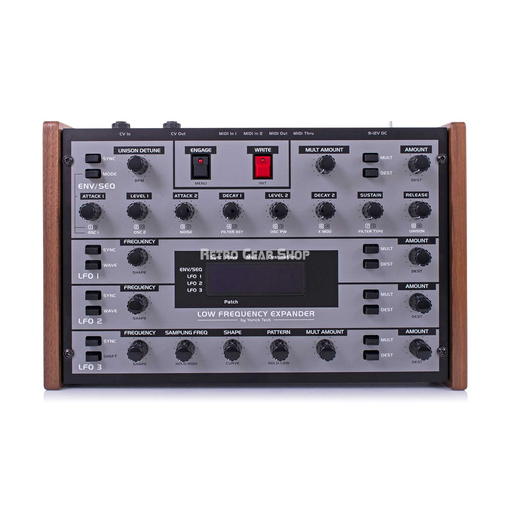 Yorick Tech LFE Low Frequency Expander Wood Cheeks 1/4" CV Out