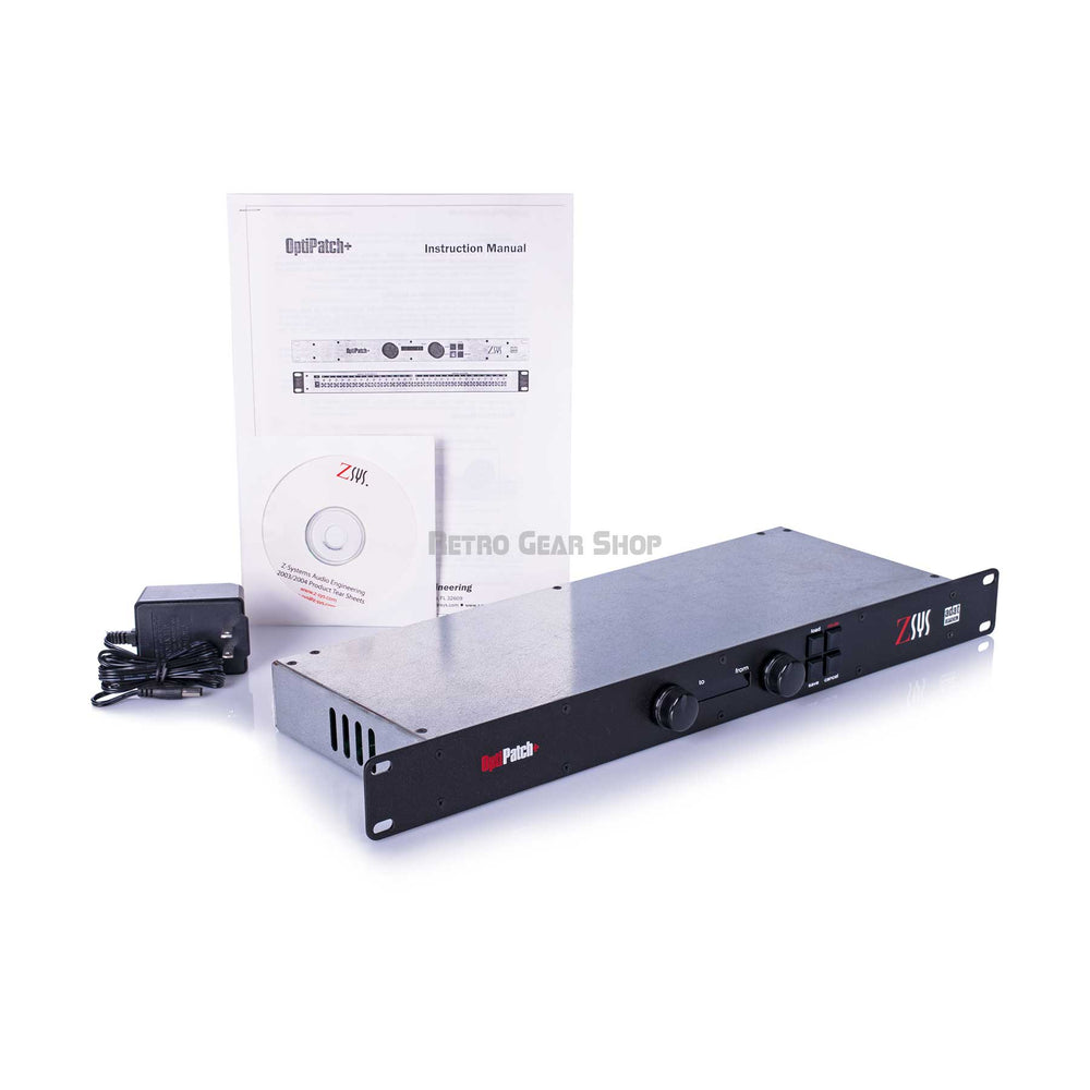 Z-Systems Optipatch+ Plus ADAT Lightpipe SPDIF Patchbay
