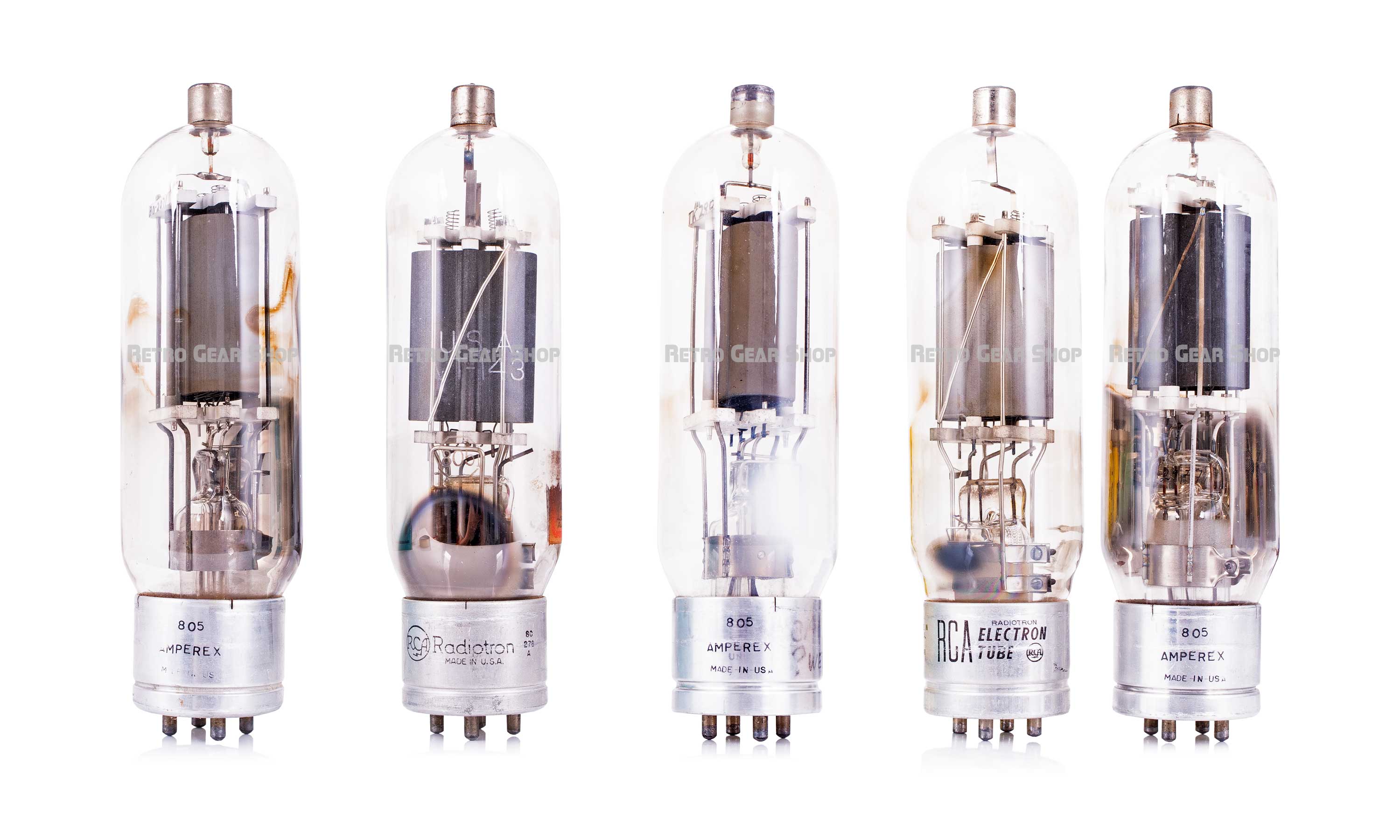 Amperex RCA 805 Electron Tubes Vintage Rare– Retro Gear Shop