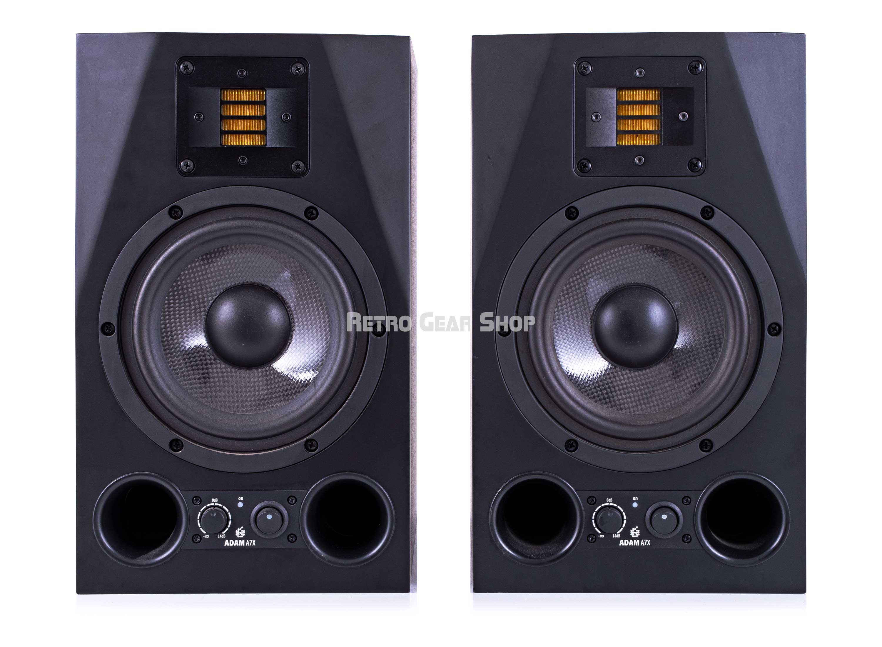 ADAM A7X ペア ADAM A7X Monitor Pair Nearfield Black Speakers– Retro Gear Shop