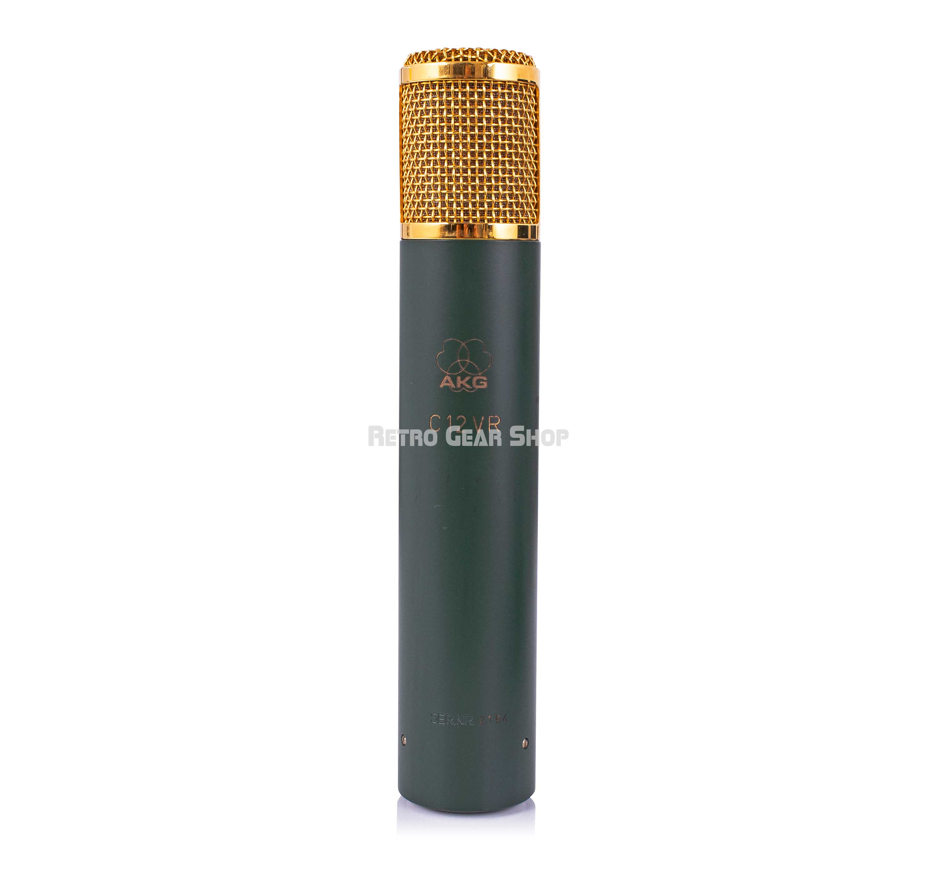 AKG C12 VR C12VR Reference Tube Condenser Microphone as-is