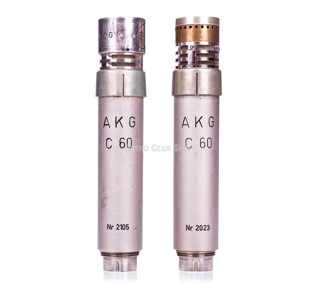 AKG C60 Pair Front