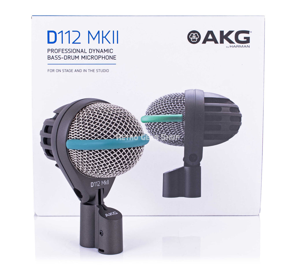 AKG D112 MKII Front with Box