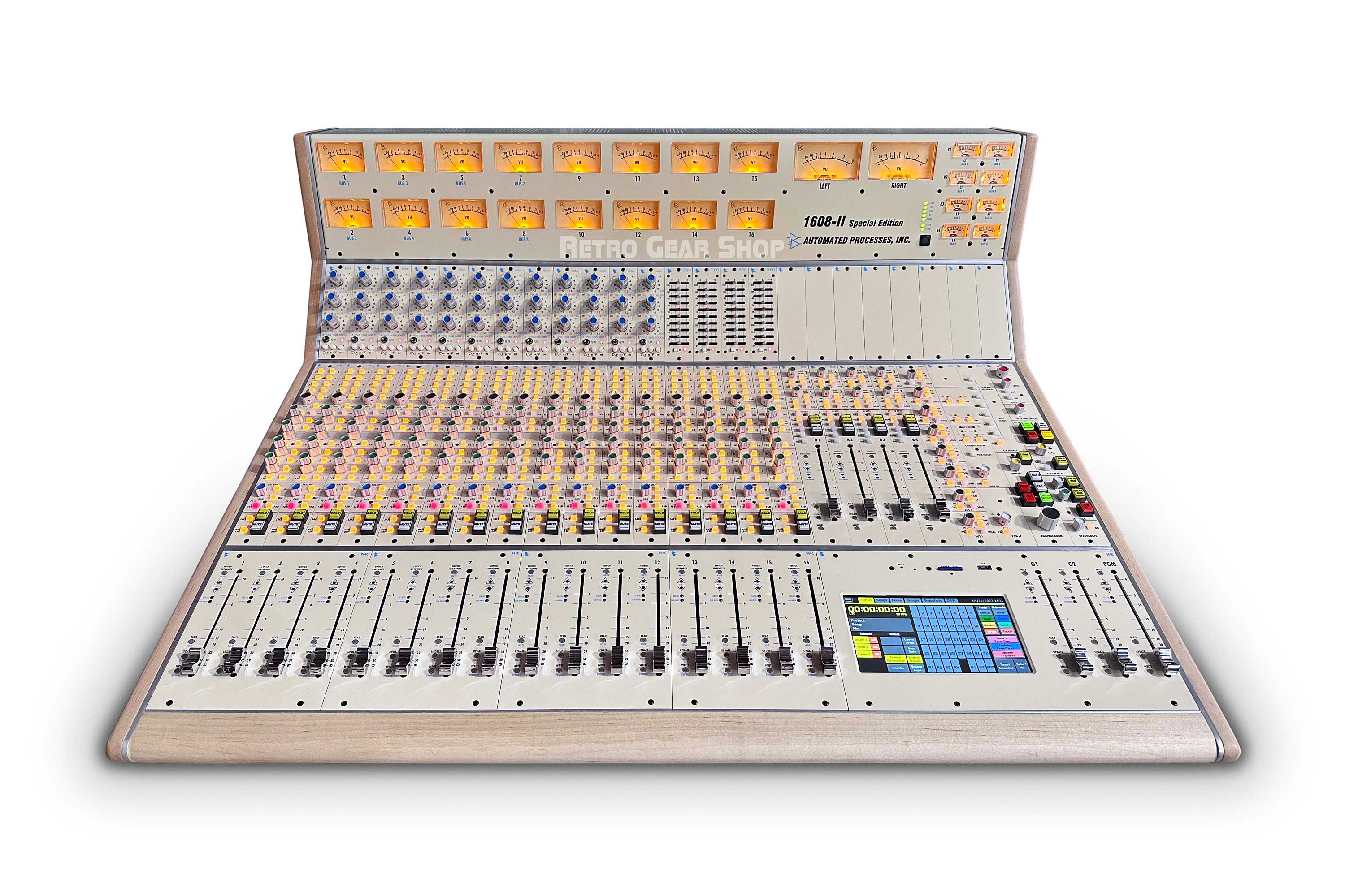 API 1608-II Special Edition 16 Channel Analog Console Automated