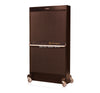 AfterSound Reverbophone Reverberating Microphone Black Oak with Black Grill Front