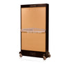 AfterSound Reverbophone Reverberating Microphone Black Oak with Blond Grill Front