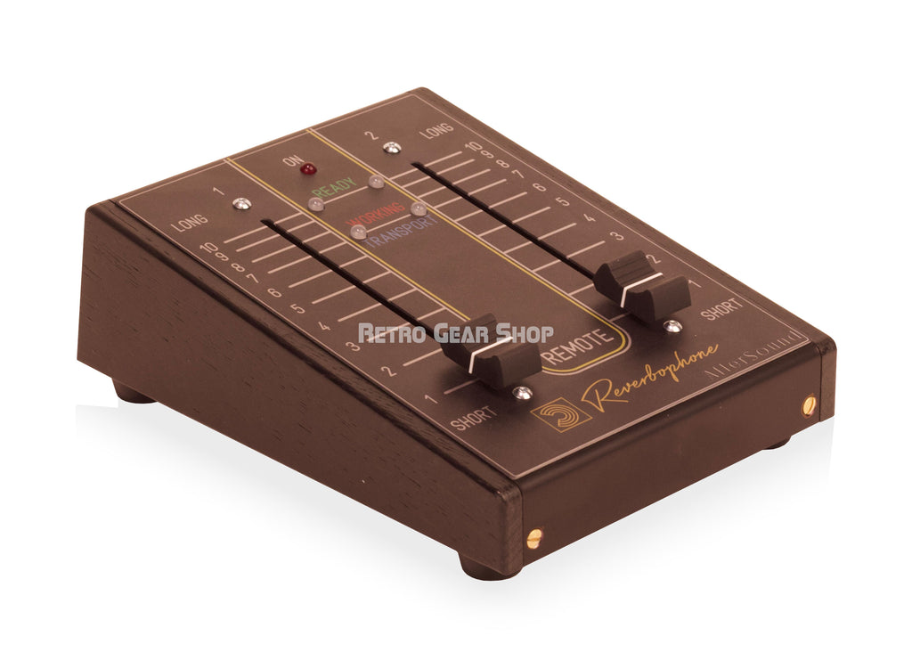 AfterSound Reverbophone Remote Control Black Oak Front