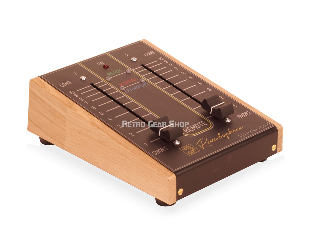 AfterSound Reverbophone Remote Control Honey Oak Front