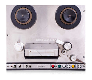 Lot # 80 Vintage Ampex Model 755 Reel-to-Reel Recorder w/ Sound
