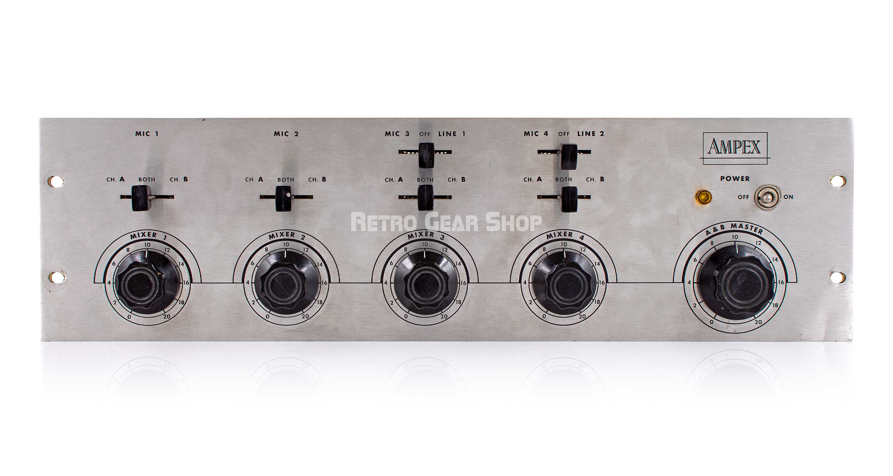 Ampex MX-35 Mixer Tube Preamp Line Mixer Vintage Rare MX35– Retro