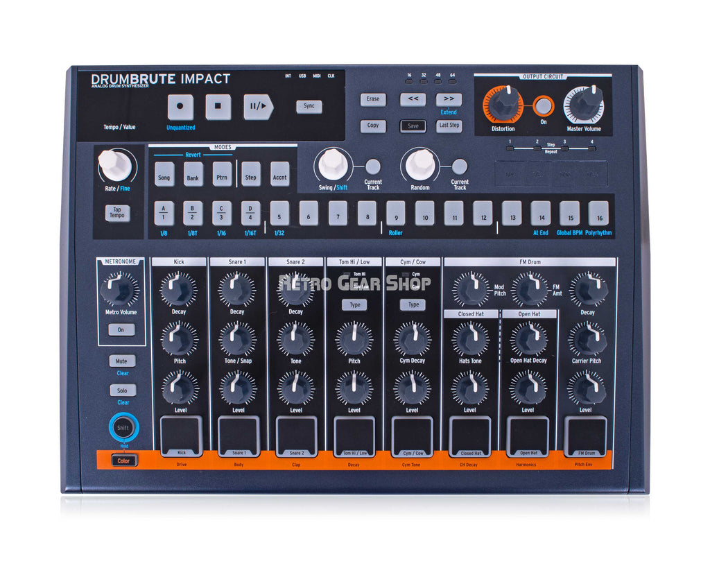 Arturia DrumBrute Top