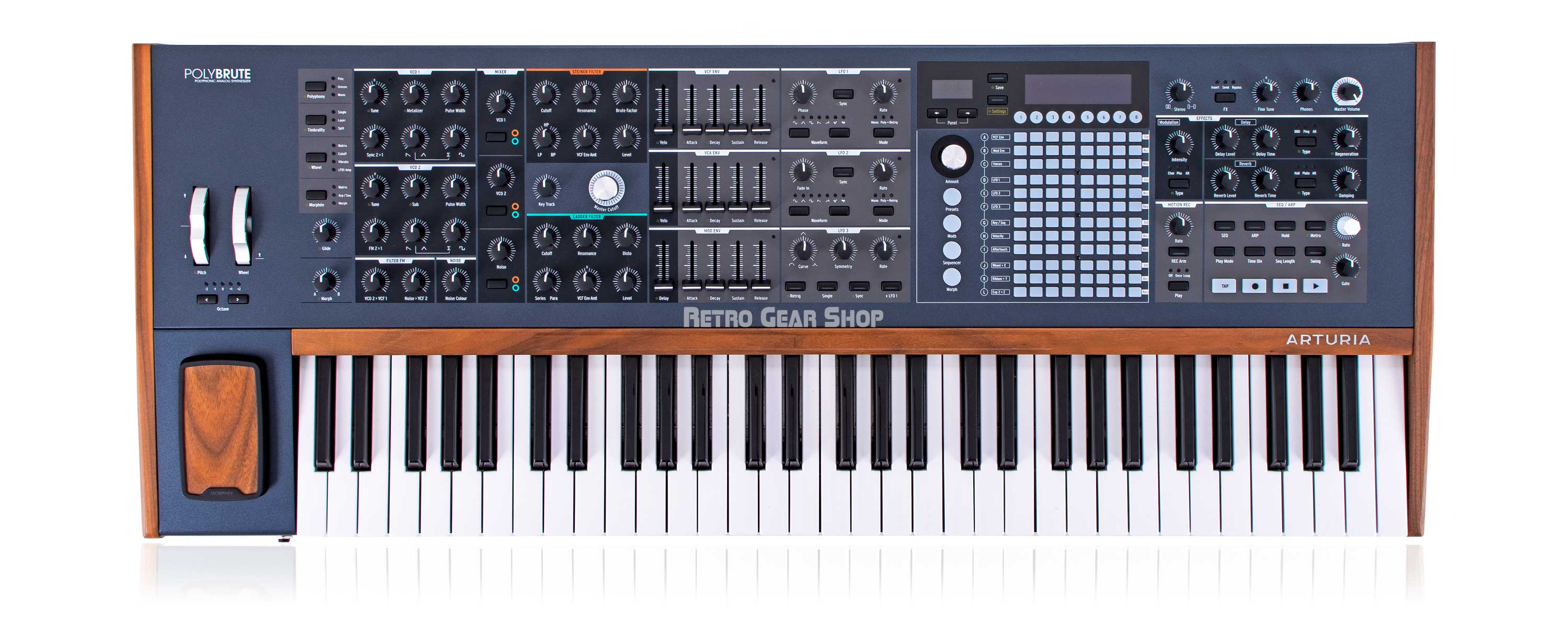 Arturia PolyBrute Polyphonic Keyboard Morphing Analog Synth– Retro