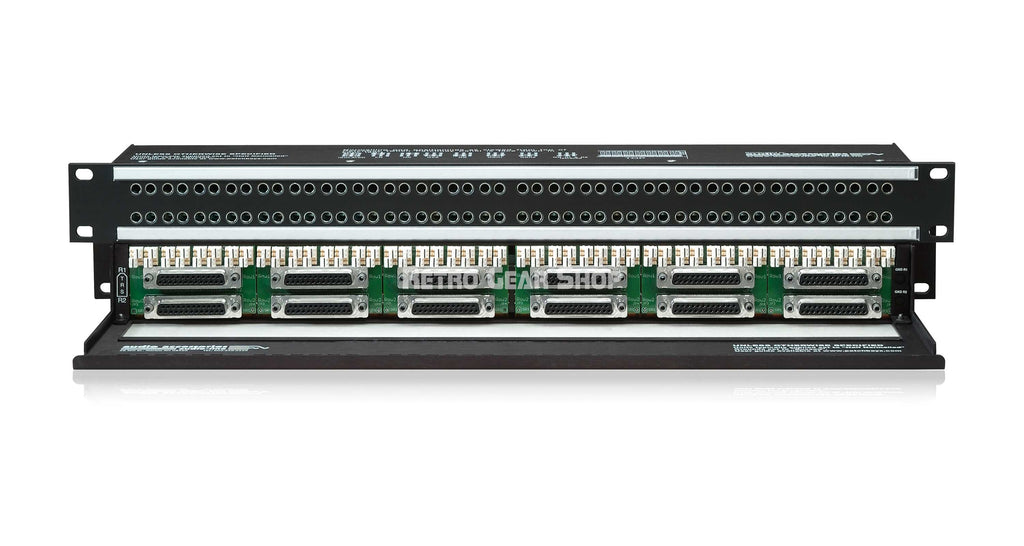 Audio Accessories WDBP-961-SH 2x48x1RU DB25 Mini Shorti Patchbay 
