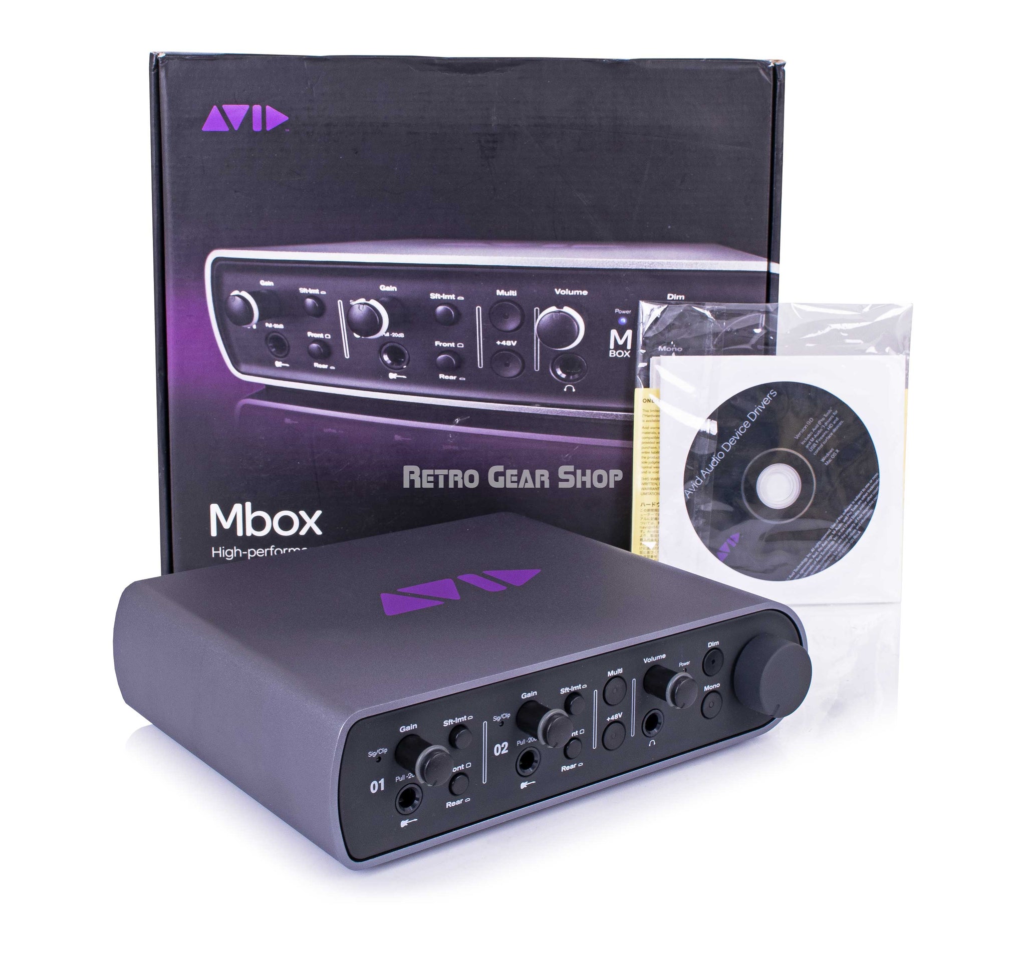 Audio Inference Box Avid MBOX Studio Audio Interface– Retro Gear Shop