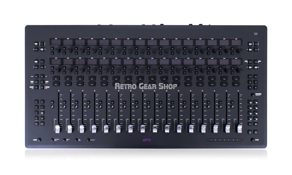 Avid S3 16-Fader Pro Tools Control Surface Top