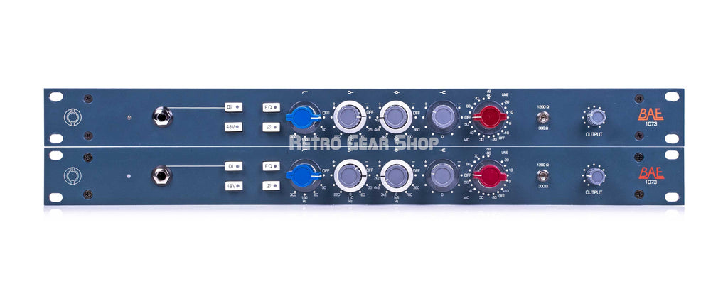 BAE 1073 Stereo Pair Front